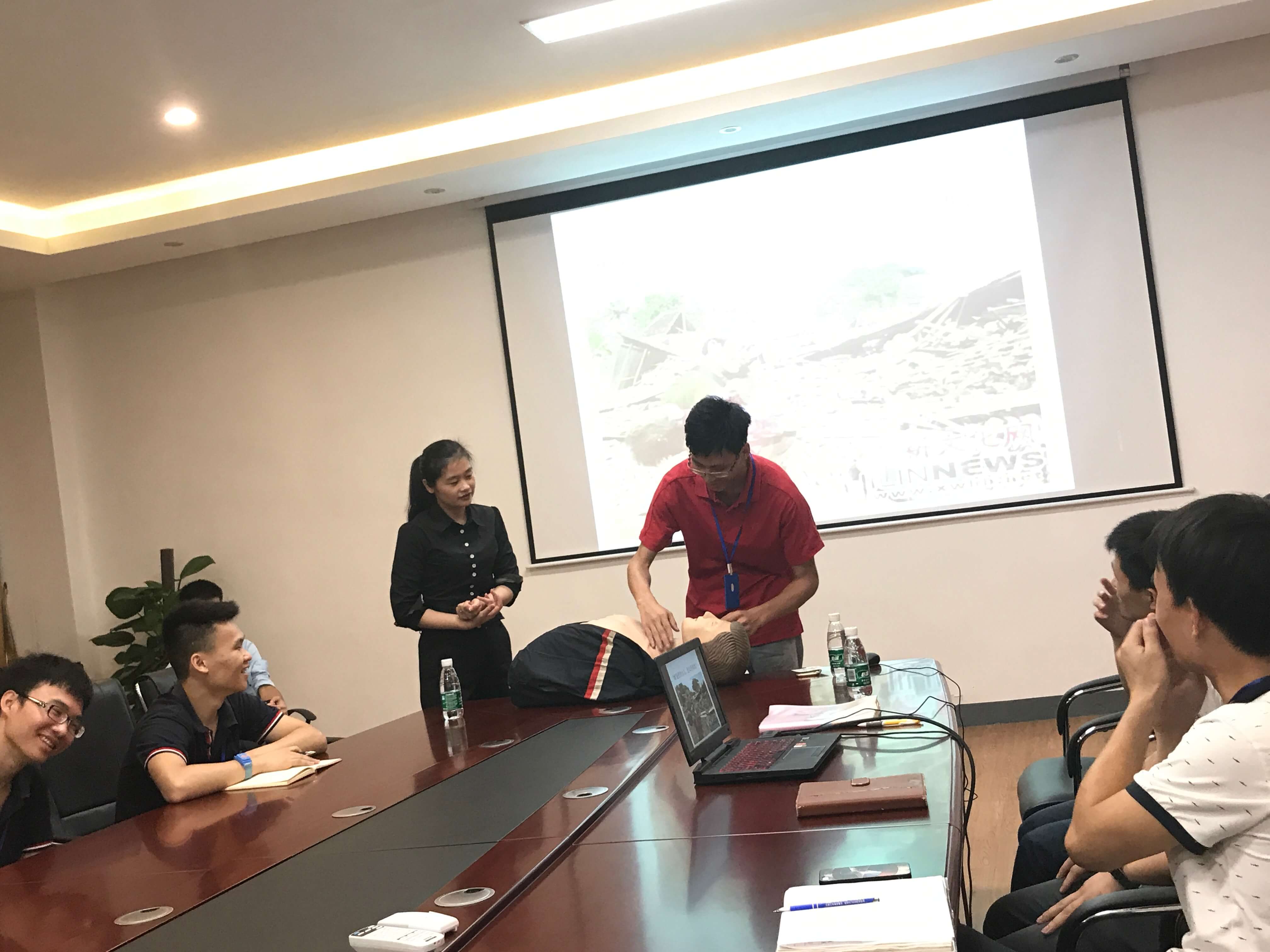 古安泰開展急救知識技能培訓(xùn)
